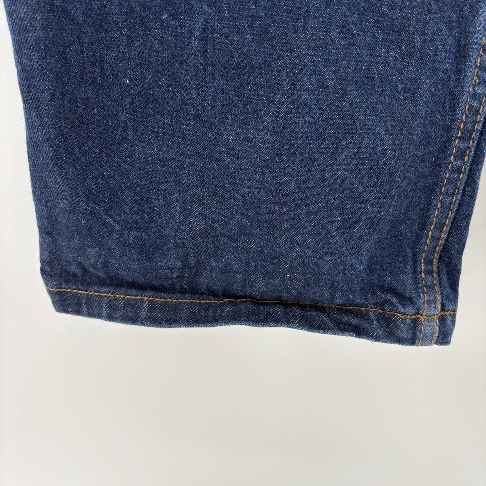 Vintage Rocawear Jeans 33x30 Dark Wash Baggy Loose Y2K Skater Hip Hop Streetwear